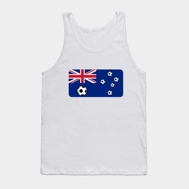 Australian Flag Football Tank Top by mailboxdisco